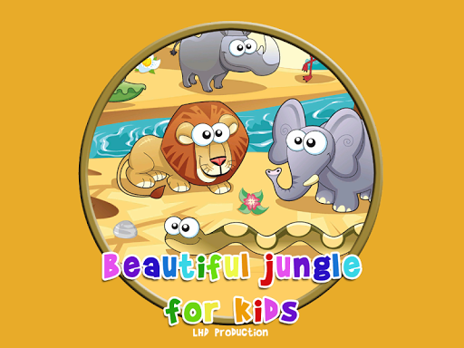 beautiful jungle for children