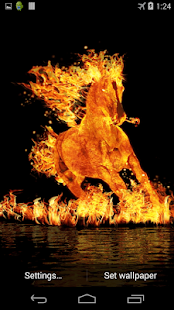 How to mod Burning Horse Live Wallpaper 1.0 unlimited apk for android