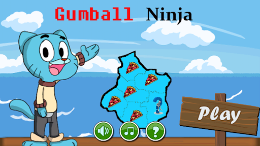 Gumball Ninja Pizza