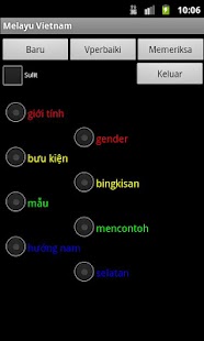 Vietnamese Malay Dictionary Screen 3