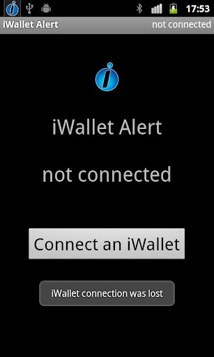 iWallet Alert