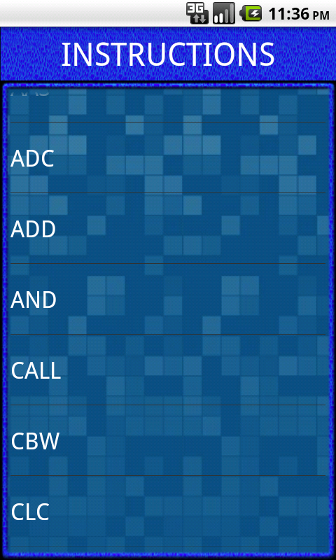 8086 Simulator Screen 2