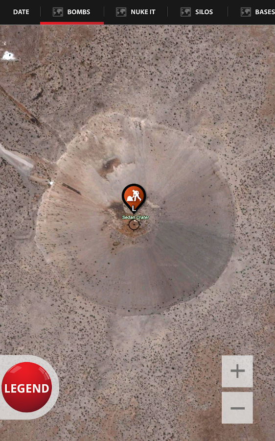    Nuclear USA Database- screenshot  