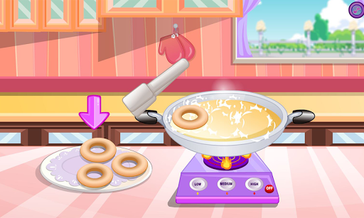 【免費休閒App】Donuts cooking games-APP點子