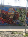 Spartan Soldier CN Mural 