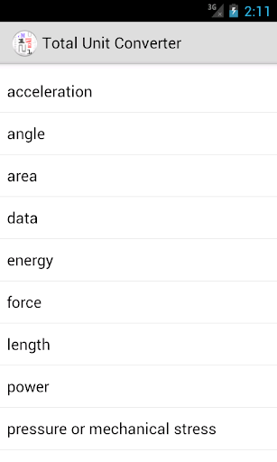 Total unit converter