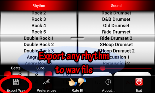 Acoustic Drum Machine Screen 3