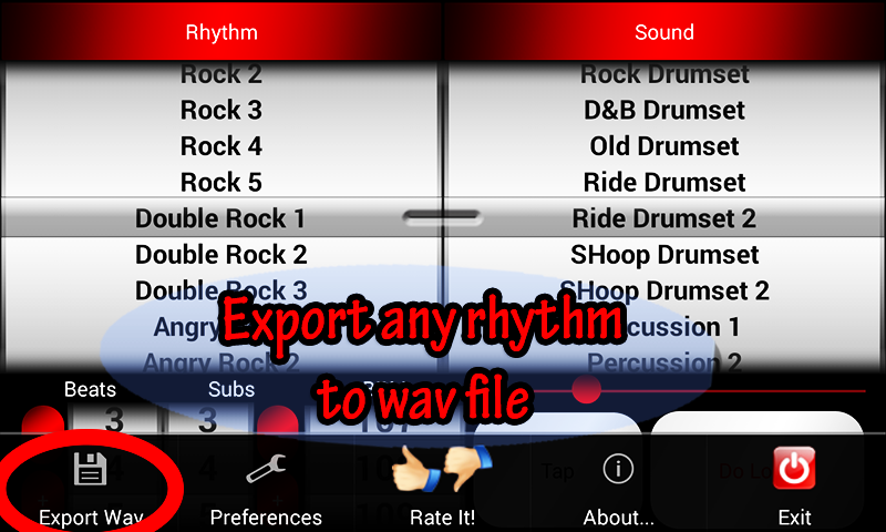 Acoustic Drum Machine Screen 3