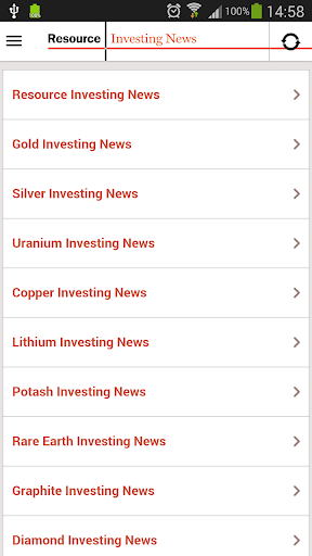 【免費新聞App】Resource Investing News-APP點子