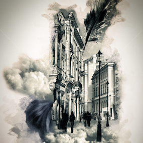 What is in your head? by Daliana Pacuraru - Illustration Sci Fi & Fantasy