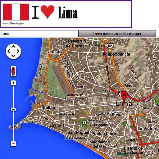 Lima map