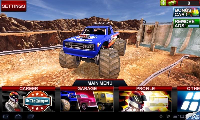 Monster Race Car 3D android games}