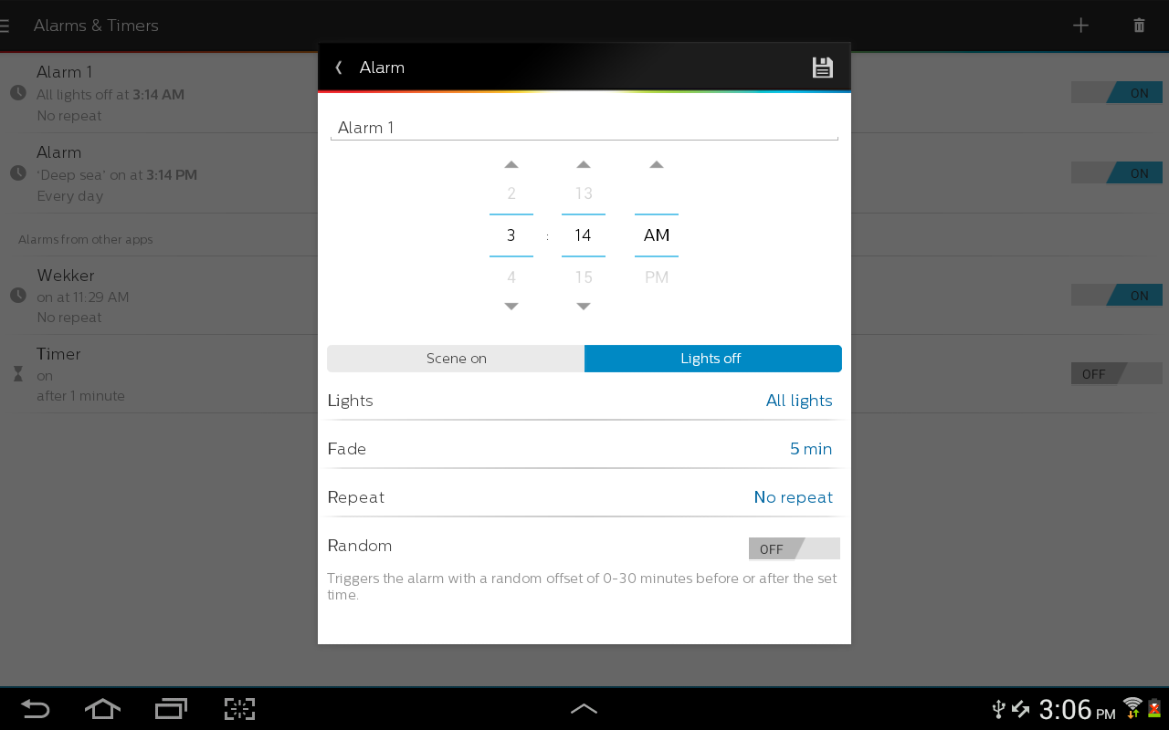   Philips Hue gen 1: screenshot 