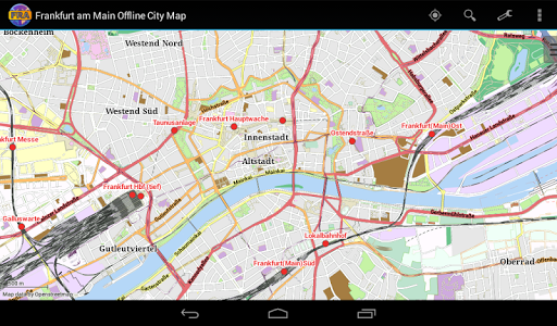 【免費旅遊App】Frankfurt Offline City Map-APP點子