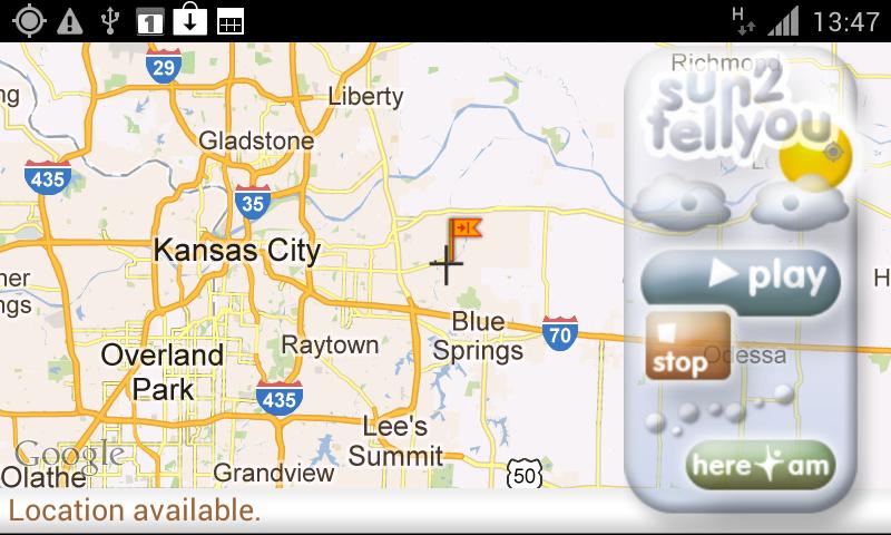 Talking Weather Screen 1