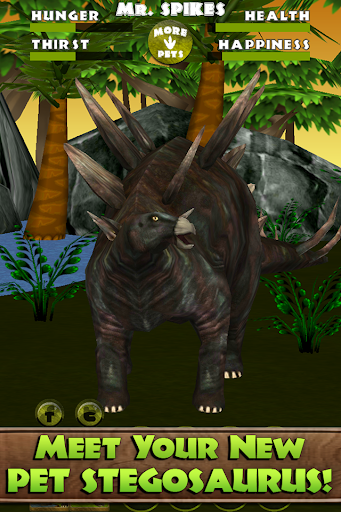 Virtual Pet Dino: Stegosaurus