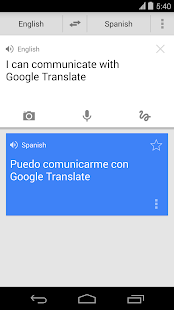 Google Traduction - screenshot thumbnail