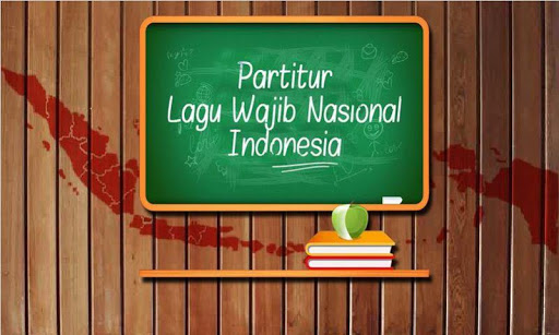 Partitur Lagu Wajib Nasional