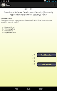 CISSP Evaluator Domain 4 Screenshots 0