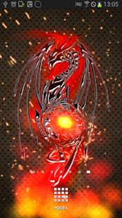 How to install Black Tribal Dragon BatteryLWP patch 1.4 apk for laptop