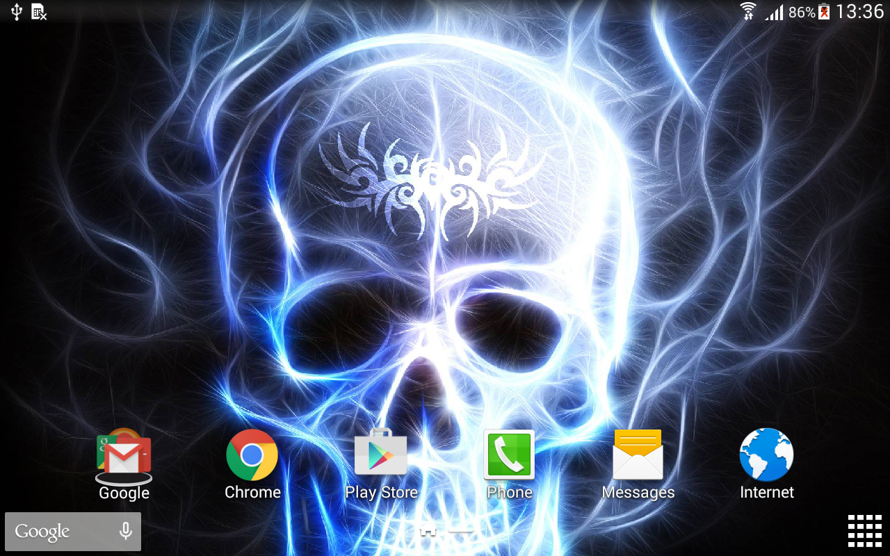 Skulls Live Wallpaper Apl Android Di Google Play