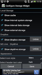 Download Storage Widget+ APK