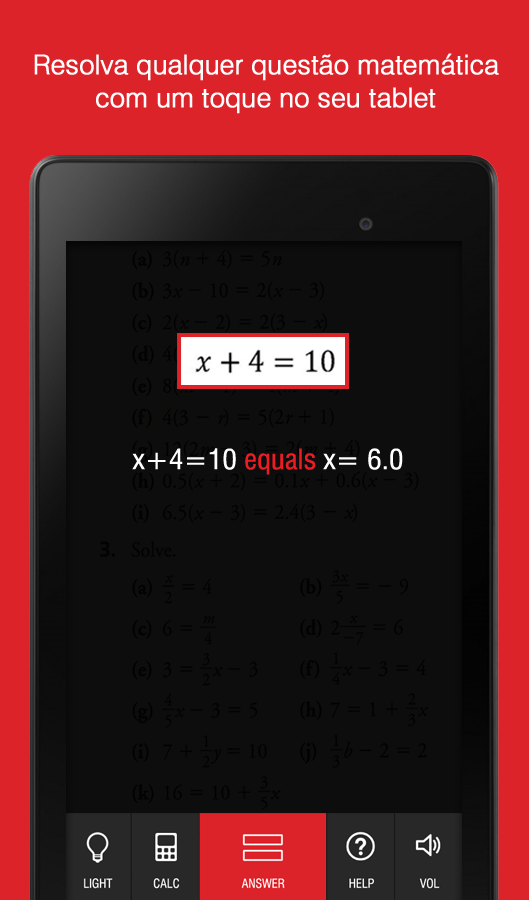 AutoMath - foto calculadora - screenshot