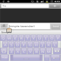 Simple Lavender! Keyboard Skin logo