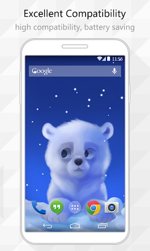 【免費個人化App】Cute Bear Live Wallpaper-APP點子