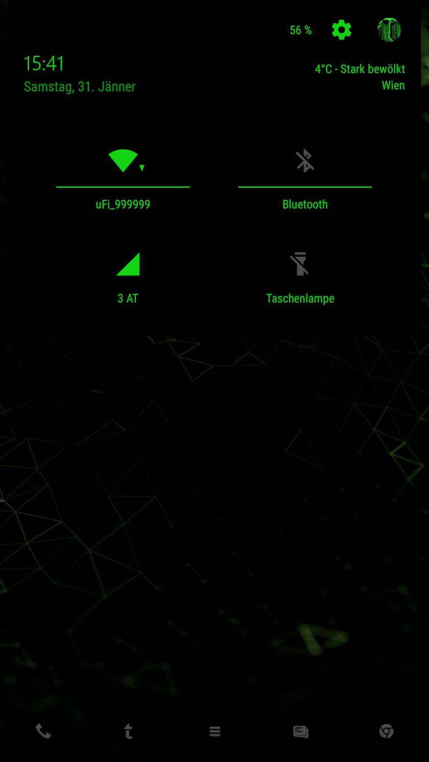 Urban Green full cm12 theme Screen 2