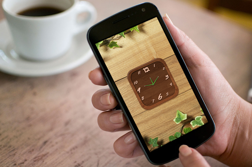 【免費生活App】Wooden Clock Live Wallpaper-APP點子