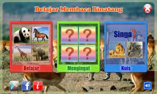 Belajar Membaca Binatang