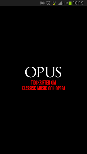 OPUS magasin