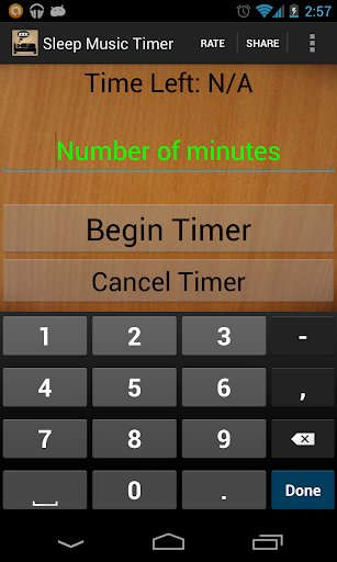 Sleep Music Timer