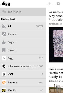 Digg - screenshot thumbnail