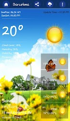 Android Weather & Clock Widget