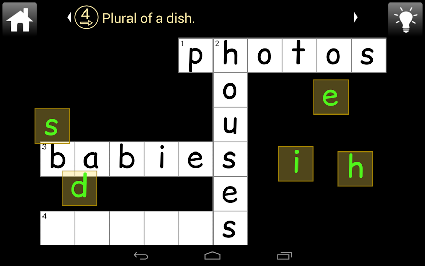 Second Grade Word Play Screen 2
