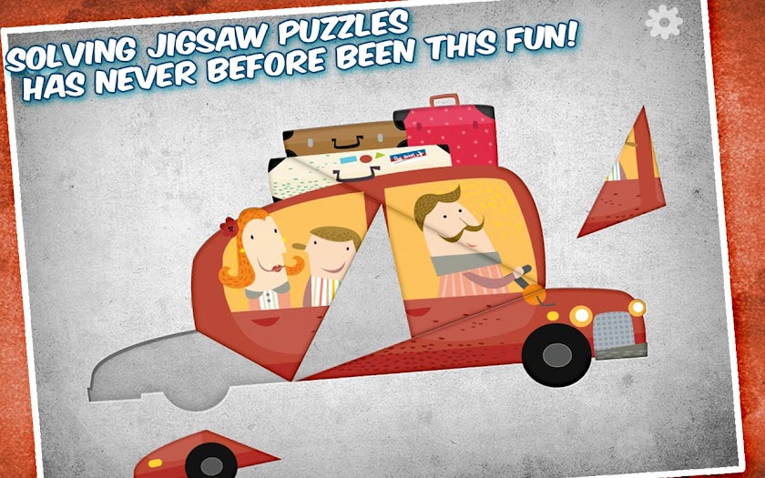 Jigsaw Puzzle with Cars Screen 1