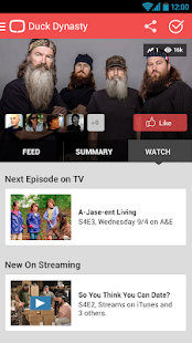 tvtag - formerly GetGlue - screenshot thumbnail