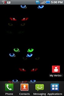 Halloween Eyes Live Wallpaper