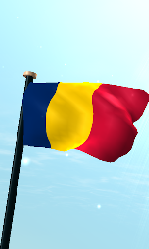 Chad Flag 3D Free Wallpaper