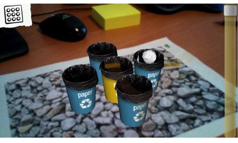 SlinGame Augmented Reality Screen 2