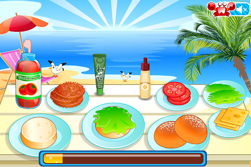 Mini Burgers Cooking Games