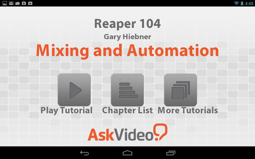 Reaper 104 Mixing Automation