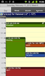Screenshot CalenGoo - Calendar and Tasks v1.0.143