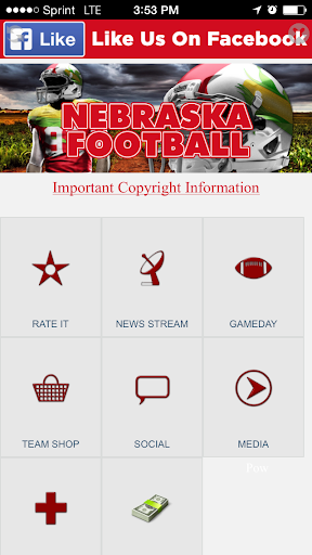 【免費運動App】Nebraska Football STREAM+-APP點子