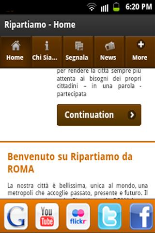 Ripartiamo da ROMA