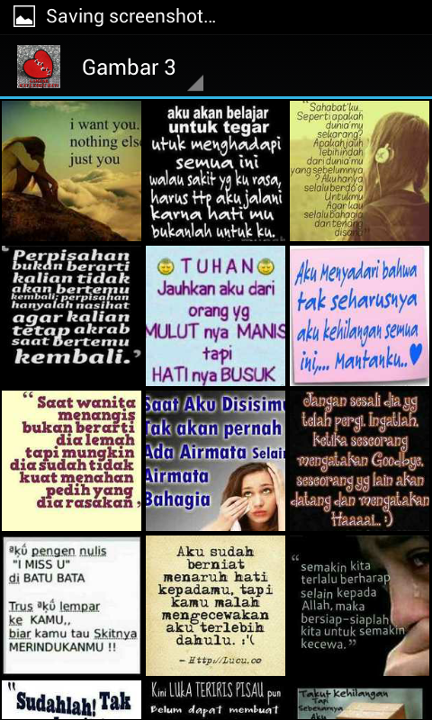 Gambar Dp Bbm Bertuliskan Kata Galau Patah Hati Foto Kalian