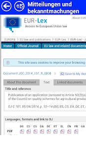 Amtsblatt EU Deutsch - náhled