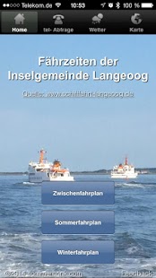 Fährzeiten Langeoog Screenshots 4